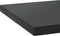 vidaXL - Wandschappen - 2 - st - 75x40x3 - cm - roestvrijstaal - zwart