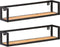 vidaXL - Wandschappen - 2 - st - 80 - cm - massief - acaciahout