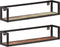 vidaXL - Wandschappen - 2 - st - 80 - cm - massief - gerecycled - hout