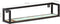 vidaXL - Wandschappen - 2 - st - 80 - cm - massief - gerecycled - hout