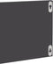 vidaXL - Wandschappen - 2 - st - 80x11,5x18 - cm - spaanplaat - hoogglans - grijs