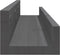 vidaXL - Wandschappen - 2 - st - 80x12x9 - cm - massief - grenenhout - grijs