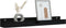 vidaXL - Wandschappen - 2 - st - 80x12x9 - cm - massief - grenenhout - zwart