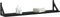 vidaXL - Wandschappen - 2 - st - 80x15x15,5 - cm - bewerkt - hout - zwart