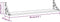 vidaXL - Wandschappen - 2 - st - 80x15x15,5 - cm - bewerkt - hout - grijs - sonoma - eiken