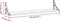vidaXL - Wandschappen - 2 - st - 80x15x15,5 - cm - bewerkt - hout - zwart