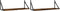 vidaXL - Wandschappen - 2 - st - 80x25x25,5 - cm - bewerkt - hout - gerookt - eikenkleur