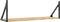 vidaXL - Wandschappen - 2 - st - 80x25x25,5 - cm - bewerkt - hout - sonoma - eikenkleur