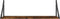 vidaXL - Wandschappen - 2 - st - 80x25x25,5 - cm - bewerkt - hout - gerookt - eikenkleur