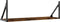 vidaXL - Wandschappen - 2 - st - 80x25x25,5 - cm - bewerkt - hout - gerookt - eikenkleur