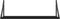vidaXL - Wandschappen - 2 - st - 80x25x25,5 - cm - bewerkt - hout - zwart