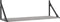 vidaXL - Wandschappen - 2 - st - 80x25x25,5 - cm - bewerkt - hout - grijs - sonoma - eiken