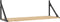 vidaXL - Wandschappen - 2 - st - 80x25x25,5 - cm - bewerkt - hout - sonoma - eikenkleur