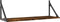 vidaXL - Wandschappen - 2 - st - 80x25x25,5 - cm - bewerkt - hout - gerookt - eikenkleur