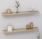vidaXL - Wandschappen - 2 - st - 80x9x3 - cm - sonoma - eikenkleurig