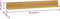 vidaXL - Wandschappen - 2 - st - 90x10x10 - cm - massief - teakhout