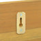 vidaXL - Wandschappen - 2 - st - 90x10x10 - cm - massief - teakhout