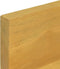 vidaXL - Wandschappen - 2 - st - 90x10x10 - cm - massief - teakhout