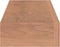 vidaXL - Wandschappen - 2 - st - 90x15x4 - cm - massief - teakhout