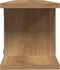 vidaXL - Wandschappen - 2 - st - 90x18x20cm - bewerkt - hout - artisanaal - eikenkleur