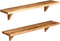 vidaXL - Wandschappen - 2 - st - 90x20x18 - cm - massief - acaciahout