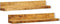 vidaXL - Wandschappen - 2 - st - massief - hout