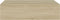 vidaXL - Wandschappen - 2 - st - met - lade - 40x23,5x10 - cm - MDF - eikenkleurig