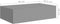 vidaXL - Wandschappen - 2 - st - met - lade - 40x23,5x10 - cm - MDF - grijs