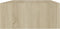 vidaXL - Wandschappen - 2 - st - met - lade - 40x23,5x10 - cm - MDF - eikenkleurig