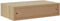 vidaXL - Wandschappen - 2 - st - met - lade - 40x23,5x10 - cm - MDF - eikenkleur - en - wit