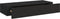 vidaXL - Wandschappen - 2 - st - met - lade - 60x23,5x10 - cm - MDF - zwart