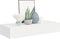 vidaXL - Wandschappen - 2 - st - met - lade - 60x23,5x10 - cm - MDF - wit
