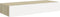 vidaXL - Wandschappen - 2 - st - met - lade - 60x23,5x10 - cm - MDF - eikenkleurig - wit