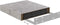 vidaXL - Wandschappen - 2 - st - zwevend - 23x23,5x3,8 - cm - MDF - betongrijs