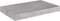 vidaXL - Wandschappen - 2 - st - zwevend - 40x23x3,8 - cm - MDF - betongrijs