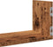 vidaXL - Wandschappen - 3 - st - 58x18x18 - cm - bewerkt - hout - oud - houtkleurig