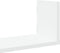 vidaXL - Wandschappen - 3 - st - 80x18x18 - cm - bewerkt - hout - wit