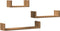 vidaXL - Wandschappen - 3 - st - bewerkt - hout - artisanaal - eiken