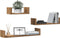 vidaXL - Wandschappen - 3 - st - bewerkt - hout - artisanaal - eiken