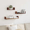 vidaXL - Wandschappen - 3 - st - bewerkt - hout - oud - houtkleurig