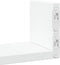 vidaXL - Wandschappen - 3 - st - bewerkt - hout - wit