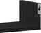 vidaXL - Wandschappen - 3 - st - bewerkt - hout - zwart - eiken