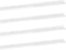 vidaXL - Wandschappen - 4 - st - 100x9x3 - cm - hoogglans - wit