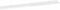 vidaXL - Wandschappen - 4 - st - 100x9x3 - cm - hoogglans - wit