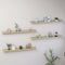 vidaXL - Wandschappen - 4 - st - 100x9x3 - cm - sonoma - eikenkleurig