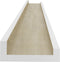 vidaXL - Wandschappen - 4 - st - 100x9x3 - cm - wit - en - sonoma - eikenkleurig