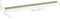 vidaXL - Wandschappen - 4 - st - 100x9x3 - cm - wit - en - sonoma - eikenkleurig