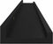 vidaXL - Wandschappen - 4 - st - 100x9x3 - cm - zwart