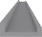 vidaXL - Wandschappen - 4 - st - 115x9x3 - cm - grijs