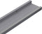 vidaXL - Wandschappen - 4 - st - 115x9x3 - cm - grijs